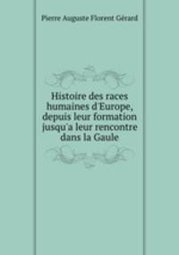 Histoire des races humaines d