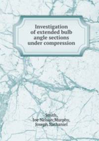 Investigation of extended bulb angle sections under compression