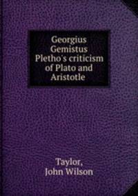Georgius Gemistus Pletho