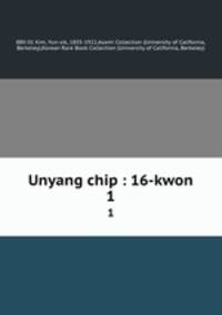Unyang chip : 16-kwon. 1
