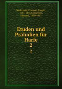 Etuden und Prludien fr Harfe. 2