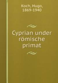 Cyprian under romische primat