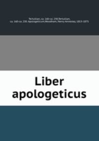 Liber apologeticus