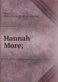 Hannah More;
