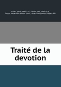 Traite de la devotion