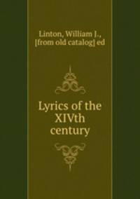 Lyrics of the XIVth century
