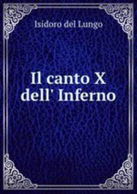 Il canto X dell