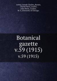 Botanical gazette.. v.59 (1915)