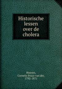 Historische lessen over de cholera