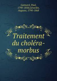 Traitement du cholera-morbus