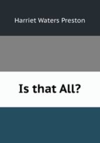 Is that All?