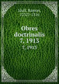 Obres doctrinalis. 7, 1913