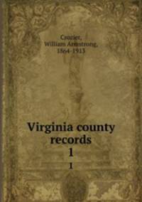 Virginia county records. 1