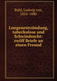 Lungenentzundung, tuberkulose und Schwindsucht: zwolf Briefe an einen Freund