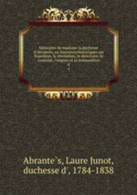 Memoires de madame la duchesse d