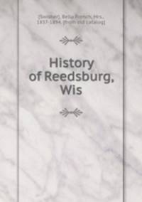 History of Reedsburg, Wis