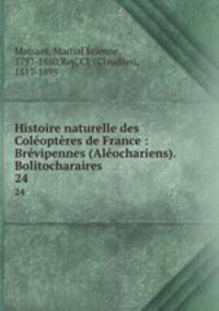Histoire naturelle des Coleopteres de France : Brevipennes (Aleochariens). Bolitocharaires