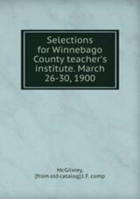Selections for Winnebago County teacher