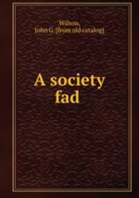 A society fad