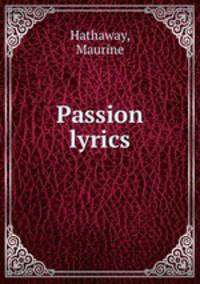 Passion lyrics