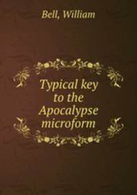 Typical key to the Apocalypse microform