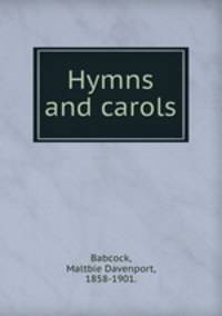 Hymns and carols.