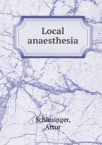 Local anaesthesia