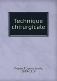 Technique chirurgicale