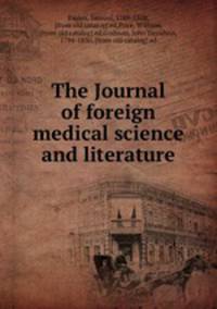 The Journal of foreign medical science and literature