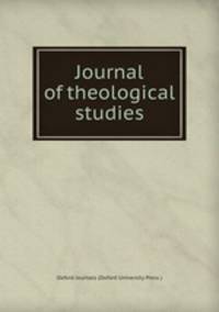 Journal of theological studies