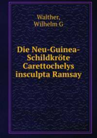 Die Neu-Guinea-Schildkrote Carettochelys insculpta Ramsay