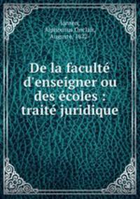 De la faculte d
