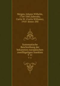 Systematische Beschreibung der bekannten europischen zweiflgeligen Insekten. T 11