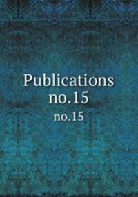 Publications. no.15