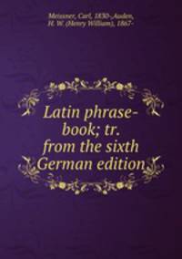 Latin phrase-book