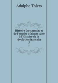 Histoire du consulat et de l