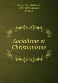 Socialisme et Christianisme