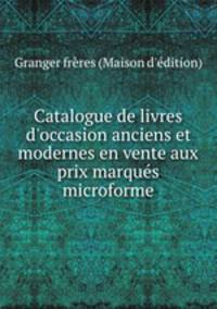 Catalogue de livres d