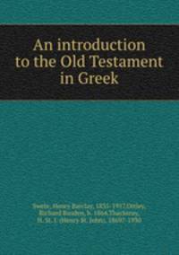 An introduction to the Old Testament in Greek