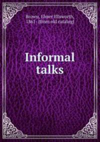 Informal talks