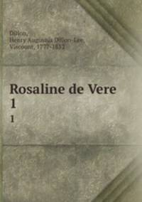 Rosaline de Vere. 1
