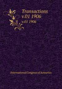 Transactions. v.01 1906