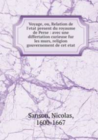 Voyage, ou, Relation de l