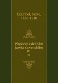 Pispevky k dejinam jazyka slovenskeho