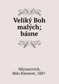 Veliky Boh malych; basne