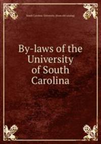 By-laws of the University of South Carolina