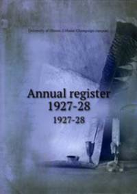 Annual register. 1927-28