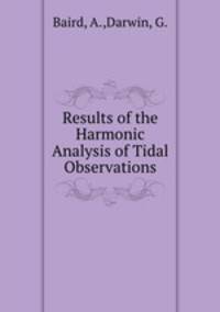 Results of the Harmonic Analysis of Tidal Observations
