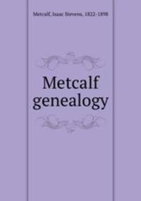Metcalf genealogy