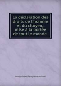 La declaration des droits de l